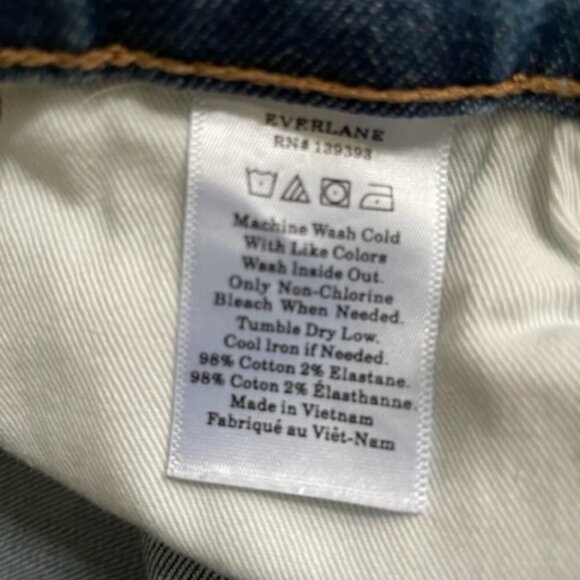 Everlane medium wash high waisted skinny jeans - Picture 5 of 5